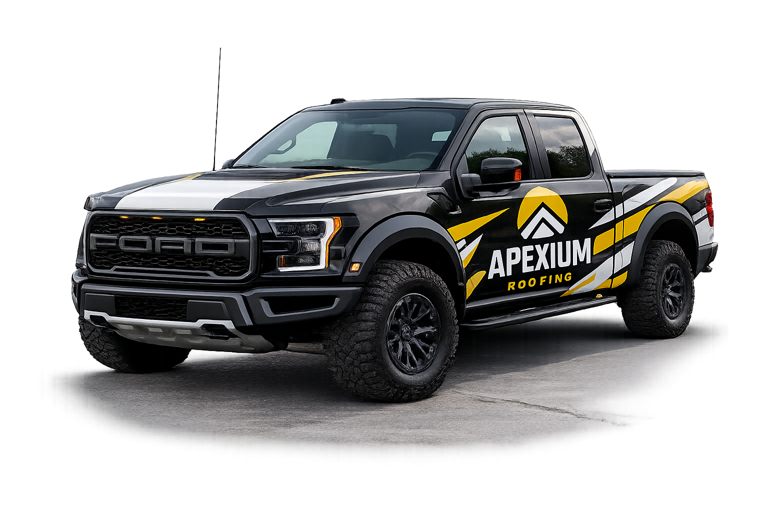 Apexium Roofing Milwaukee Truck