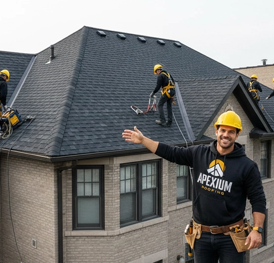 River West property with a clean roof showing dependable protection and long term value